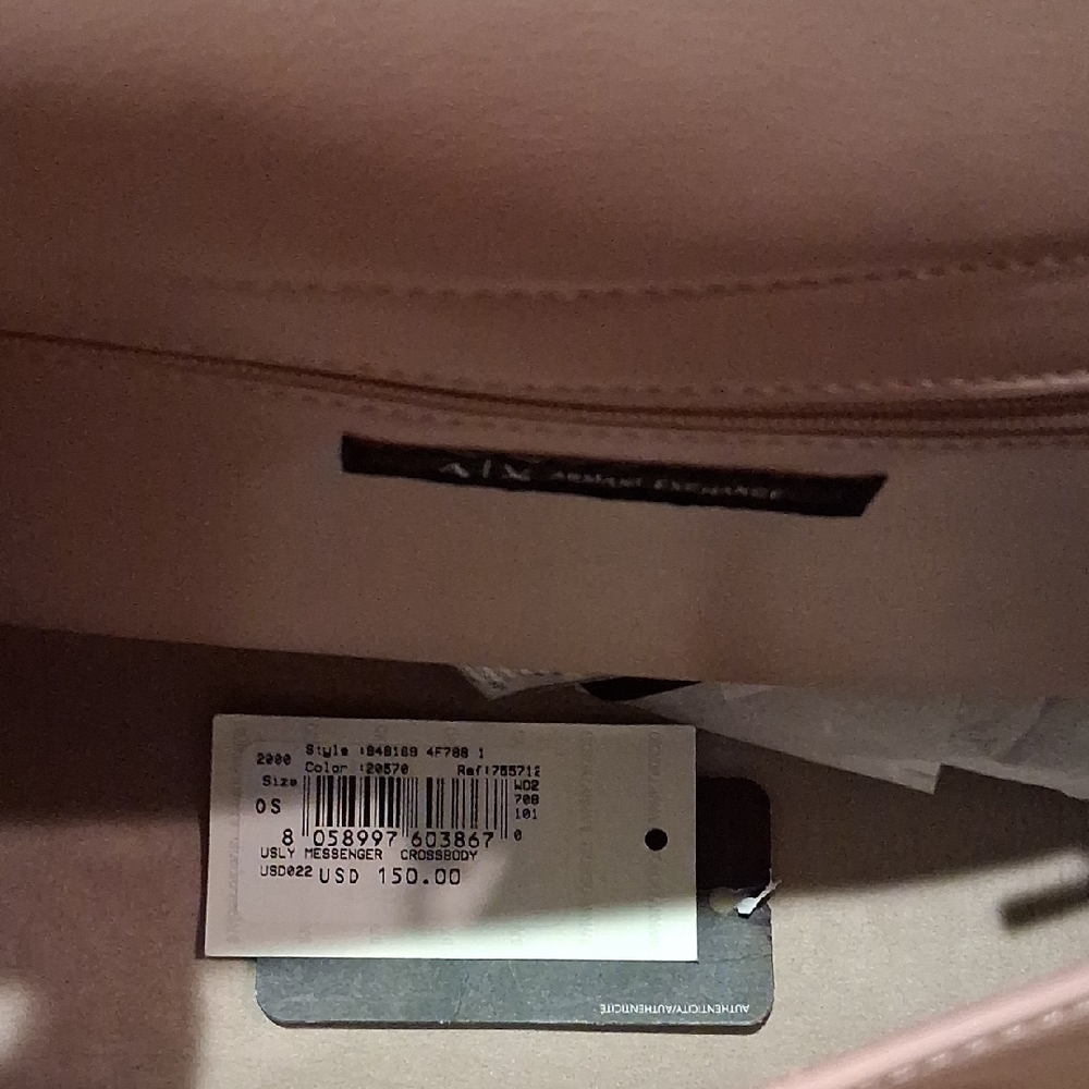 Women's Tan Crossbody Bag - Picture 3 of 4